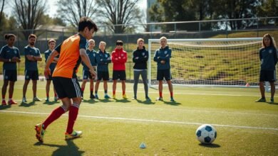 free kick training method